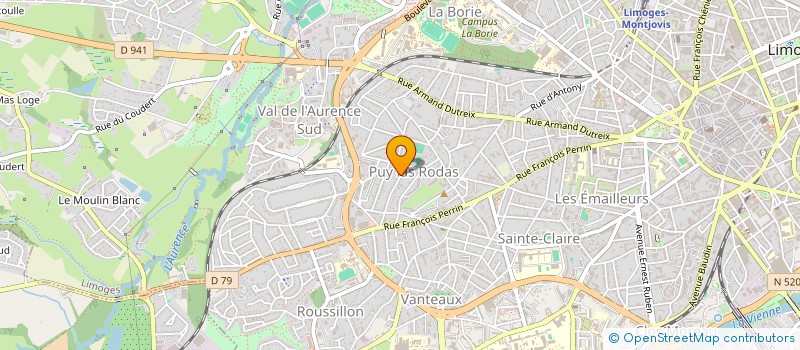 localisation de l'entreprise MONSIEUR MOUSTAFA MAMOUNI à LIMOGES