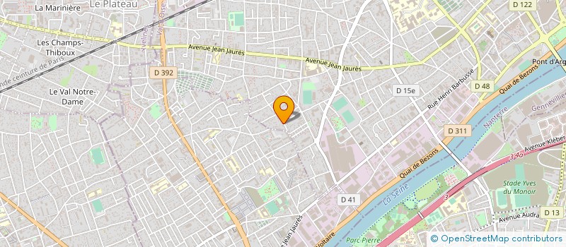 localisation de l'entreprise MONSIEUR MOUSTAFA MOUATABAR  ARGENTEUIL