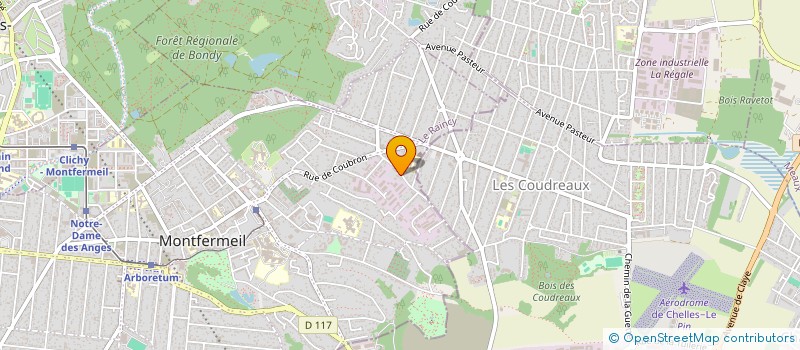 localisation de l'entreprise MONSIEUR MOUSTAFA MOUSTAFA ABDELRAHMAN AHMED  MONTFERMEIL