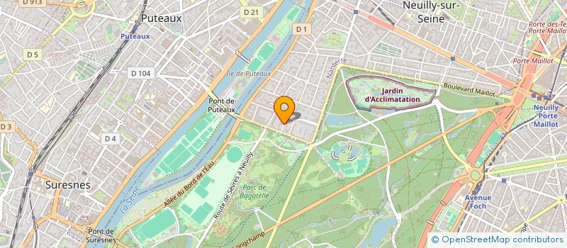localisation de l'entreprise MONSIEUR MOUSTAFA NABIZADA à NEUILLY-SUR-SEINE