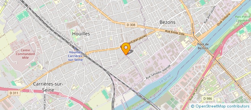 localisation de l'entreprise MONSIEUR MOUSTAFA OMAR  CERGY