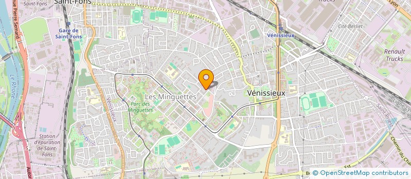 localisation de l'entreprise MONSIEUR MOUSTAFA SHENIT  VENISSIEUX