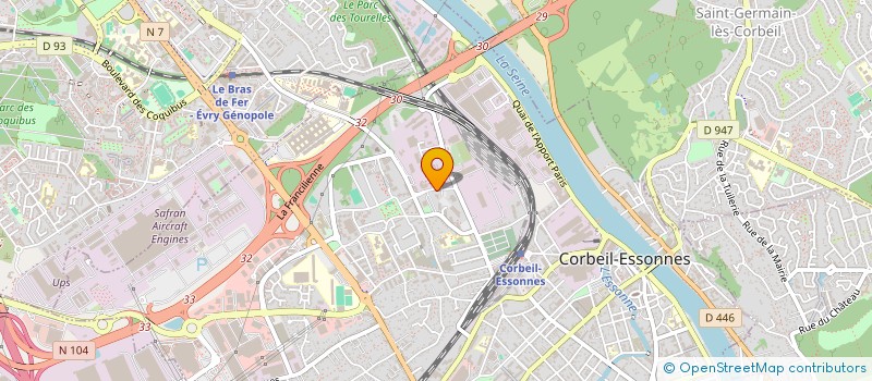 localisation de l'entreprise MONSIEUR MOUSTAFFA EBRAHIMI à CORBEIL-ESSONNES