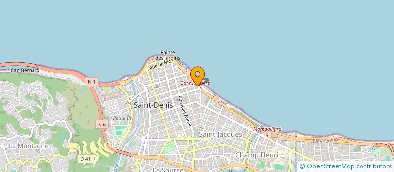 localisation de l'entreprise MONSIEUR MOUSTANSIR BOUKA à SAINT-DENIS