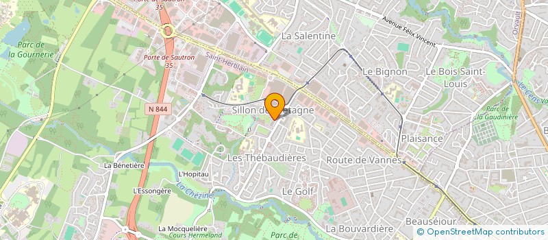 localisation de l'entreprise MONSIEUR MOUSTAPHA ABAKAR HOUMA  SAINT-HERBLAIN