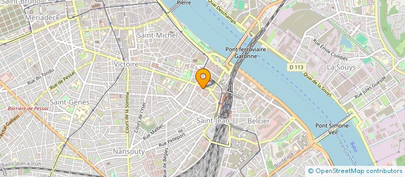 localisation de l'entreprise MONSIEUR MOUSTAPHA ADIGOUN ADEGBINDE à BORDEAUX