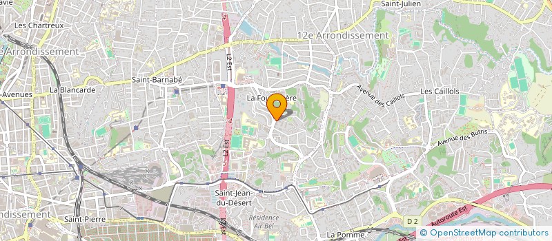 localisation de l'entreprise MONSIEUR MOUSTAPHA AHAMED  MARSEILLE