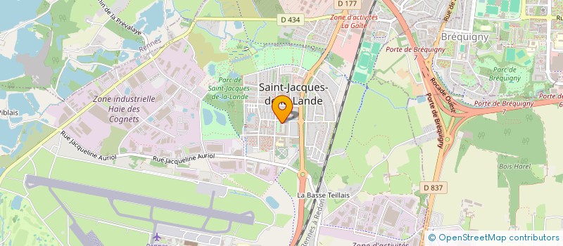 localisation de l'entreprise MONSIEUR MOUSTAPHA AIT KASSI  SAINT-JACQUES-DE-LA-LANDE