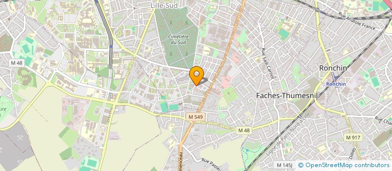 localisation de l'entreprise MONSIEUR MOUSTAPHA AZAOUAGH à LILLE