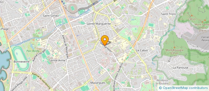 localisation de l'entreprise MONSIEUR MOUSTAPHA BACHKAT à MARSEILLE