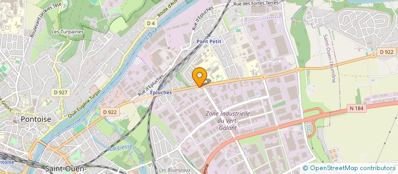 localisation de l'entreprise MONSIEUR MOUSTAPHA BAMBA à SAINT-OUEN-L'AUMONE