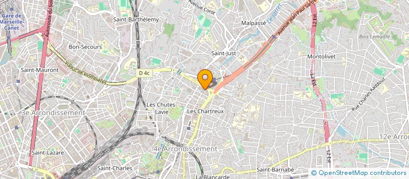 localisation de l'entreprise MONSIEUR MOUSTAPHA BAMBA à MARSEILLE