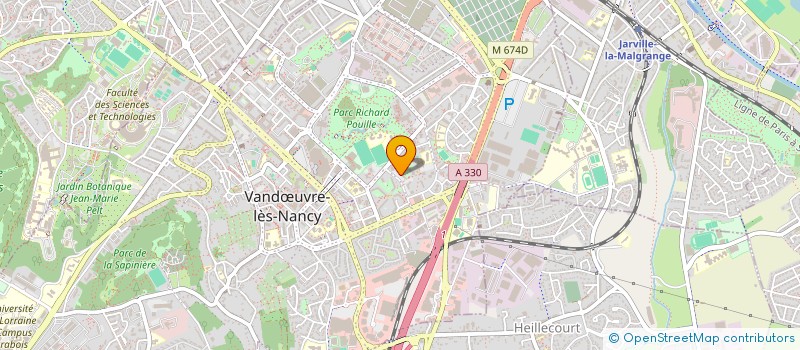 localisation de l'entreprise MONSIEUR MOUSTAPHA BOUSSETTA  VANDUVRE-LES-NANCY