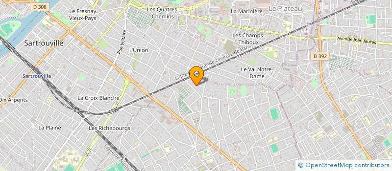 localisation de l'entreprise MONSIEUR MOUSTAPHA CHEIKH  HOUILLES