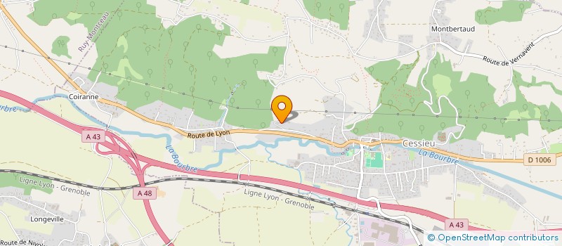 localisation de l'entreprise MONSIEUR MOUSTAPHA CHERIF  CESSIEU