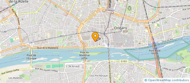 localisation de l'entreprise MONSIEUR MOUSTAPHA CISSE à ORLEANS