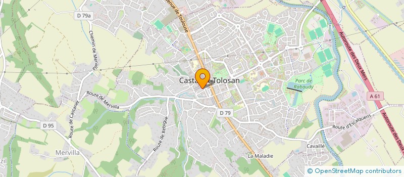 localisation de l'entreprise MONSIEUR MOUSTAPHA COULIBALY à CASTANET-TOLOSAN