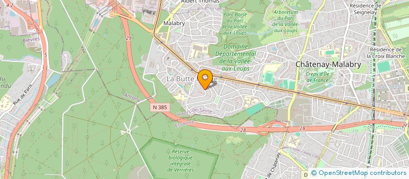 localisation de l'entreprise MONSIEUR MOUSTAPHA DIABY  CHATENAY-MALABRY