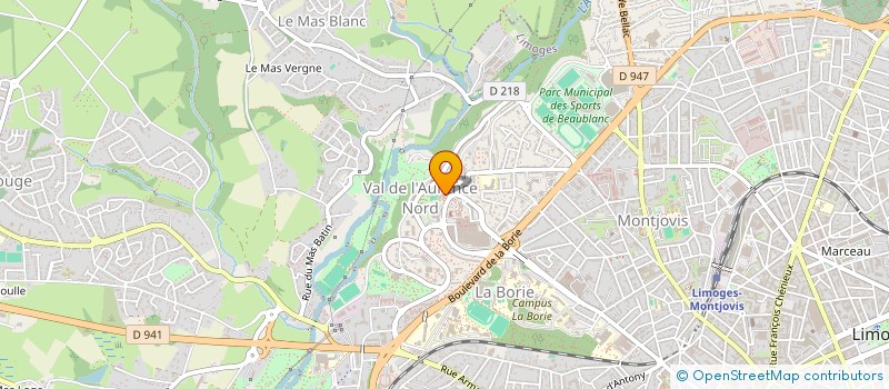 localisation de l'entreprise MONSIEUR MOUSTAPHA DIAKHABY à LIMOGES