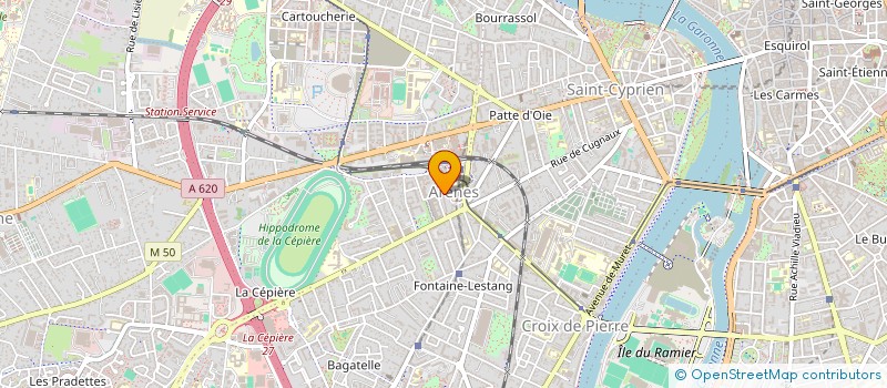 localisation de l'entreprise MONSIEUR MOUSTAPHA DIALLO  TOULOUSE