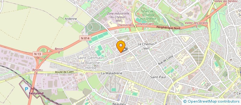 localisation de l'entreprise MONSIEUR MOUSTAPHA DIATTA à CAEN