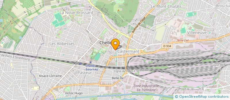 localisation de l'entreprise MONSIEUR MOUSTAPHA DIOMBERA à CHELLES