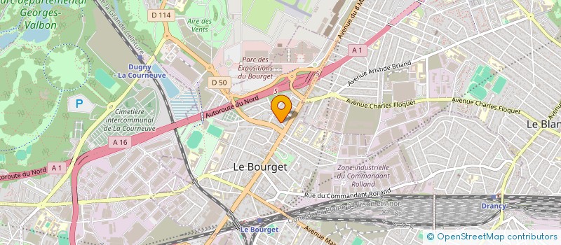 localisation de l'entreprise MONSIEUR MOUSTAPHA DOSSO à LE BOURGET