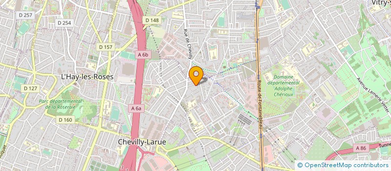 localisation de l'entreprise MONSIEUR MOUSTAPHA EL BOUZAKHTI  L'HAY-LES-ROSES