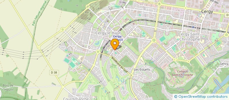 localisation de l'entreprise MONSIEUR MOUSTAPHA EL DIB  COURDIMANCHE