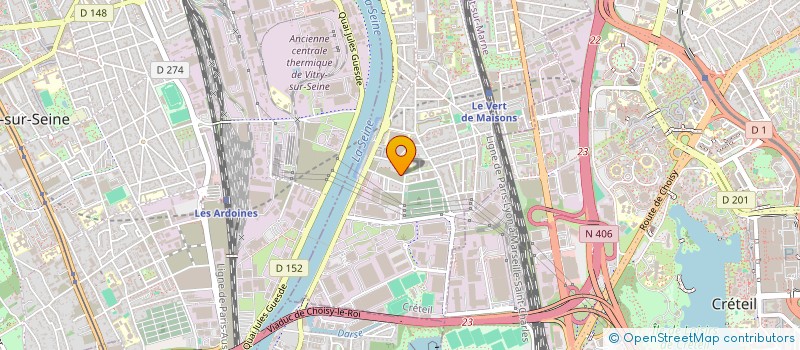 localisation de l'entreprise MONSIEUR MOUSTAPHA EL MIR  ALFORTVILLE