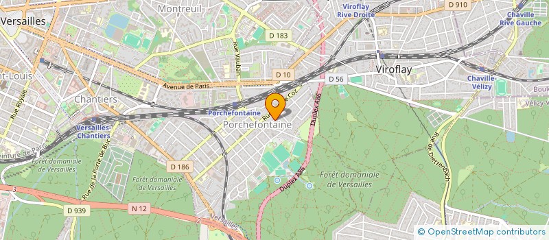 localisation de l'entreprise MONSIEUR MOUSTAPHA FAYE à VERSAILLES