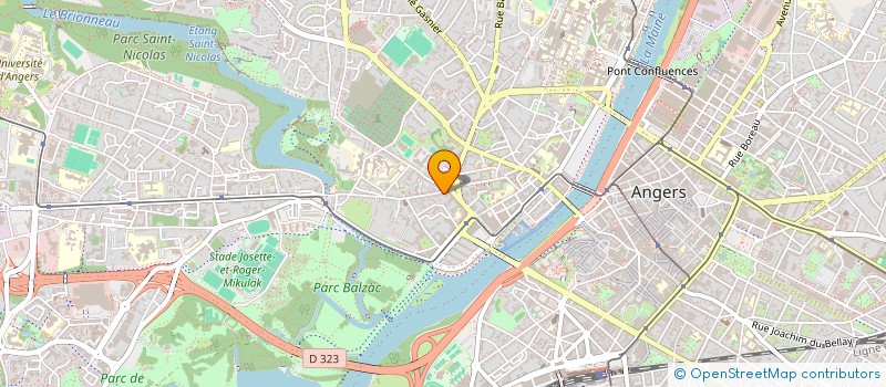 localisation de l'entreprise MONSIEUR MOUSTAPHA FOFANA à ANGERS