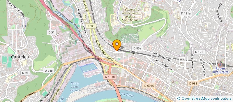 localisation de l'entreprise MONSIEUR MOUSTAPHA GADIAGA  ROUEN