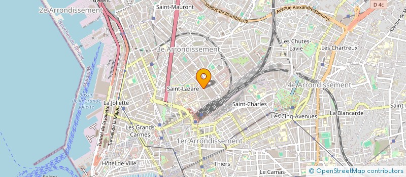 localisation de l'entreprise MONSIEUR MOUSTAPHA GANDEGA à MARSEILLE