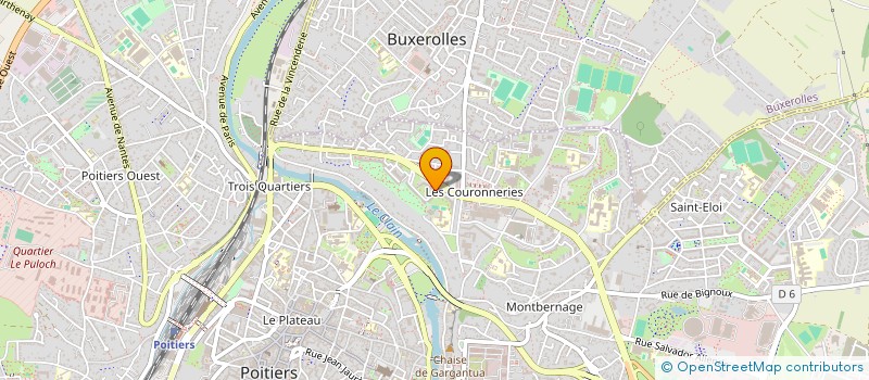 localisation de l'entreprise MONSIEUR MOUSTAPHA GASSAMA  POITIERS