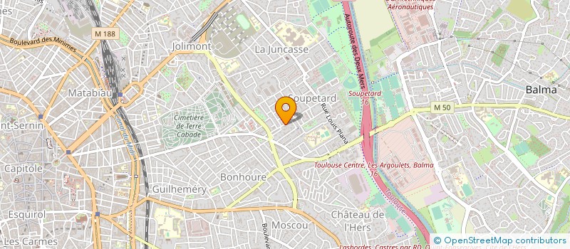 localisation de l'entreprise MONSIEUR MOUSTAPHA GUEYE à TOULOUSE