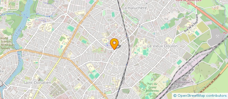 localisation de l'entreprise MONSIEUR MOUSTAPHA GUEYE à NANTES
