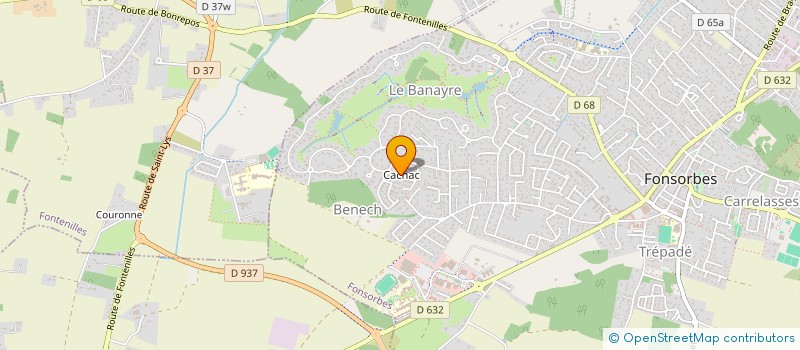 localisation de l'entreprise MONSIEUR MOUSTAPHA HAMMOUCH  FONSORBES