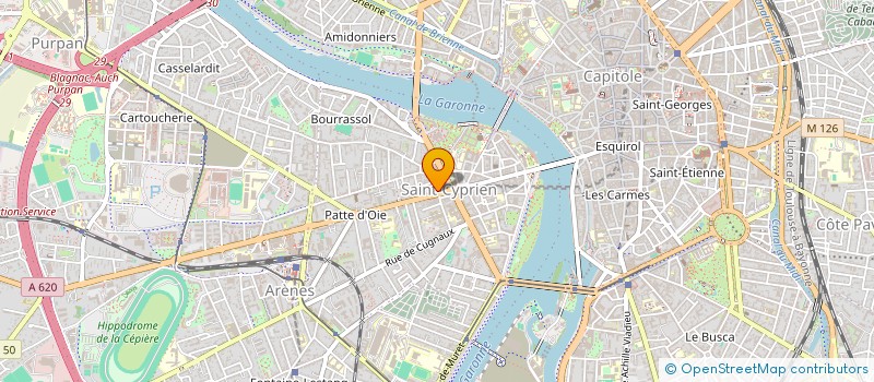 localisation de l'entreprise MONSIEUR MOUSTAPHA HASSAN MOUSSA  TOULOUSE