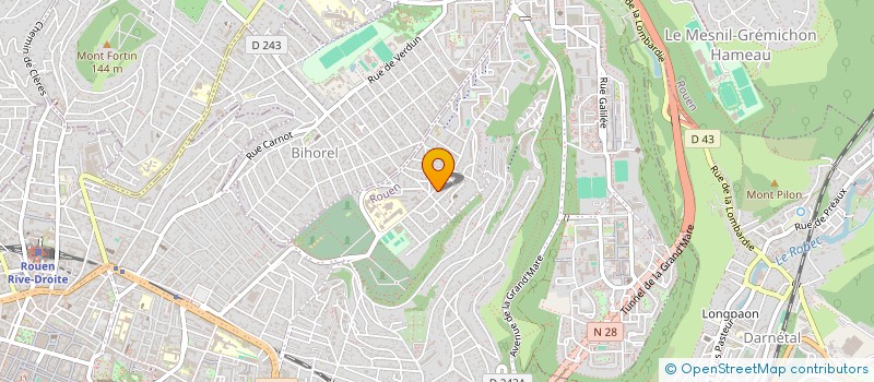 localisation de l'entreprise MONSIEUR MOUSTAPHA ID-BAKRIM  ROUEN