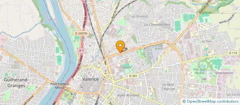 localisation de l'entreprise MONSIEUR MOUSTAPHA KAHLAOUI à VALENCE