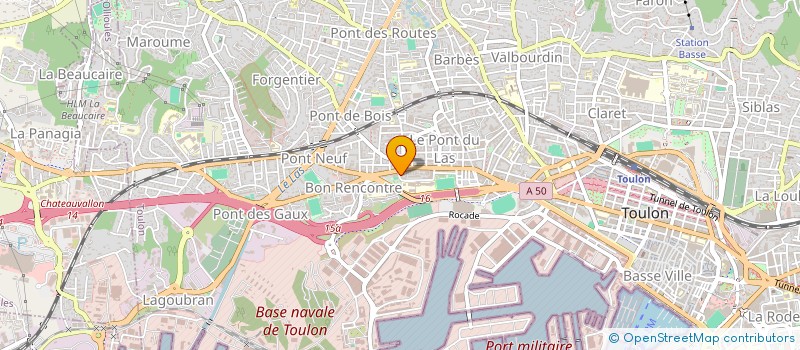 localisation de l'entreprise MONSIEUR MOUSTAPHA KALO BAMBA  TOULON