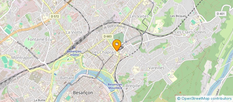 localisation de l'entreprise MONSIEUR MOUSTAPHA KANTE à BESANCON