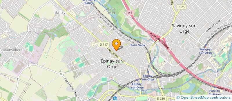 localisation de l'entreprise MONSIEUR MOUSTAPHA KOURA à EPINAY-SUR-ORGE