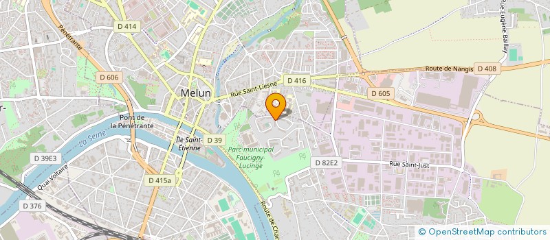 localisation de l'entreprise MONSIEUR MOUSTAPHA MAGASSA à VAUX-LE-PENIL