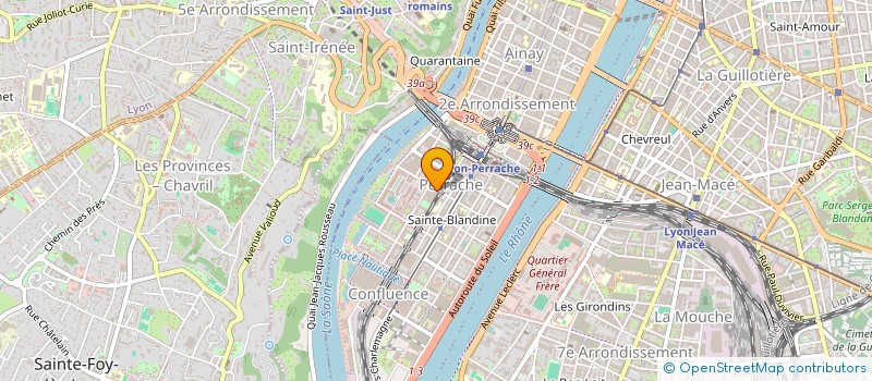 localisation de l'entreprise MONSIEUR MOUSTAPHA NAMOUNE  LYON