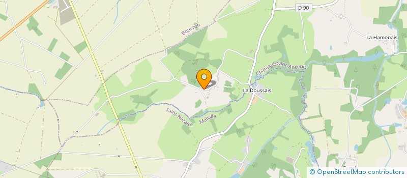 localisation de l'entreprise MONSIEUR MOUSTAPHA OULKHOUIR  FAY-DE-BRETAGNE