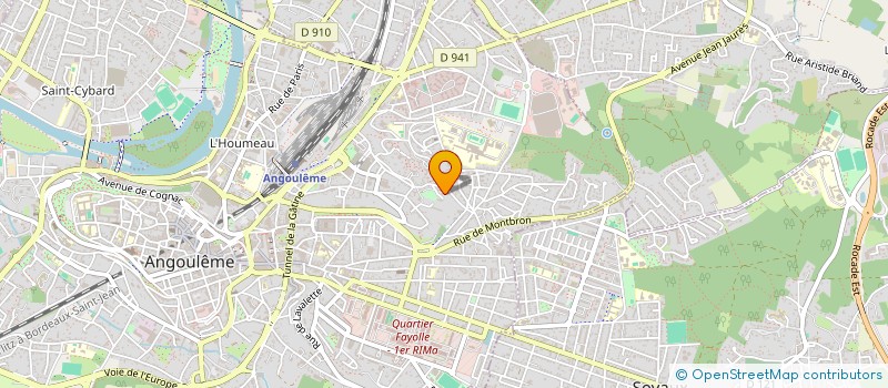 localisation de l'entreprise MONSIEUR MOUSTAPHA SAKHO à ANGOULEME