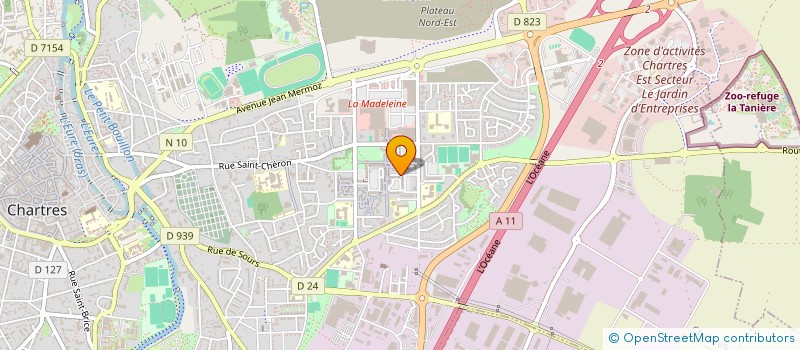localisation de l'entreprise MONSIEUR MOUSTAPHA SOUARE à CHARTRES