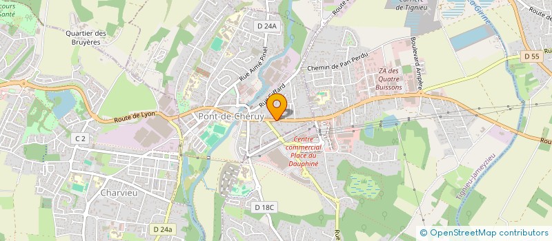 localisation de l'entreprise MONSIEUR MOUSTAPHA SOUARE  PONT-DE-CHERUY